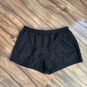 NWT Double Zero Large Black Athletic Shorts
